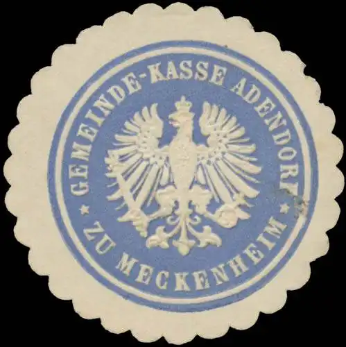 Gemeinde-Kasse Adendorf zu Meckenheim