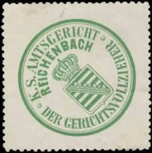 Der Gerichtvollzieher K.S. Amtsgericht Reichenbach