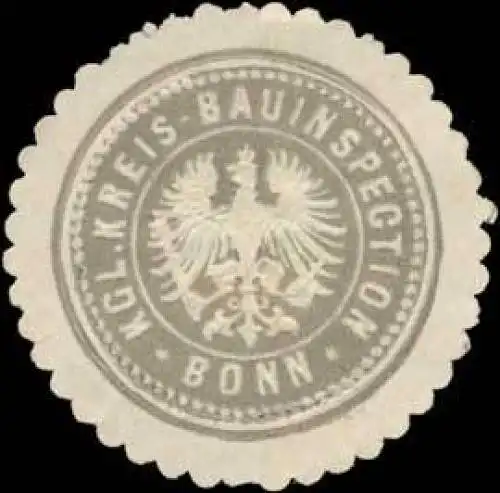K. Kreis-Bauinspection Bonn
