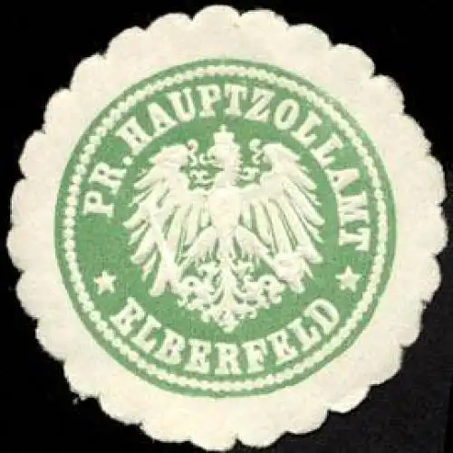 Preussisches Hauptzollamt - Elberfeld