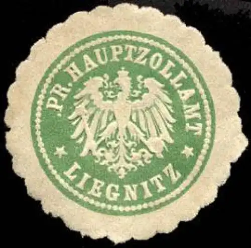 Pr. Hauptzollamt - Liegnitz/Schlesien