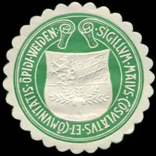 Sigillum Maius Cosulatus et Comunitatis Opidi Weiden