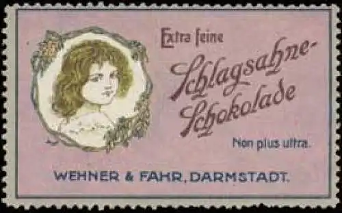 Schlagsahne-Schokolade