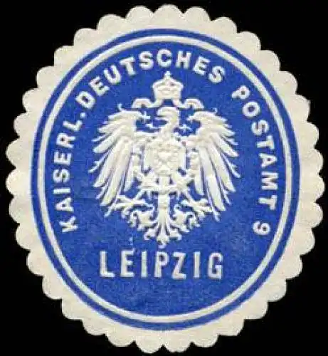 K. Deutsches Postamt 9 - Leipzig