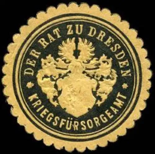 Der Rat zu Dresden - KriegsfÃ¼rsorgeamt