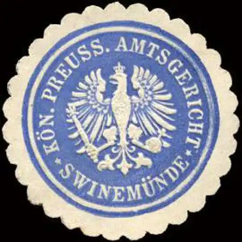 K.Pr. Amtsgericht - SwinemÃ¼nde