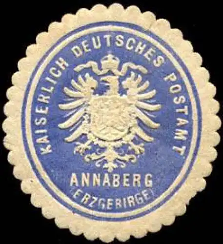 Kaiserlich Deutsches Postamt Annaberg (Erzgebirge)