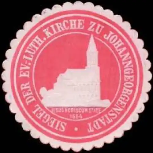 Siegel der evang. luth. Kirche zu Johanngeorgenstadt
