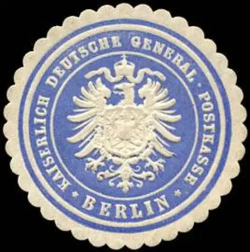 K. Deutsche Generalpostkasse - Berlin