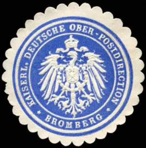K. Deutsche Ober - Postdirection - Bromberg