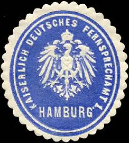 Kaiserlich Deutsches Fernsprechamt 1 - Hamburg