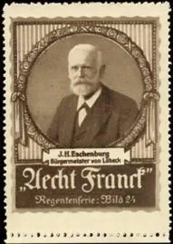 J. H. Eschenburg - BÃ¼rgermeister von LÃ¼beck