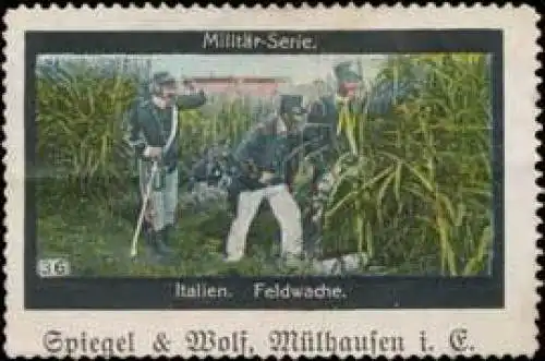 Italien-Feldwache