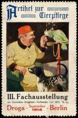 Artikel zur Tierpflege III. Fachausstellung