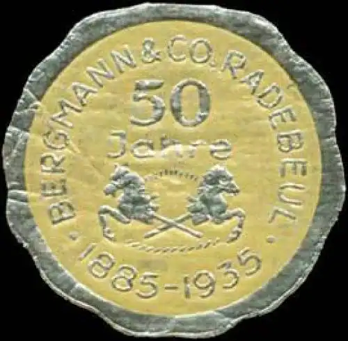 50 Jahre Seifenfabrik Bergmann & Co