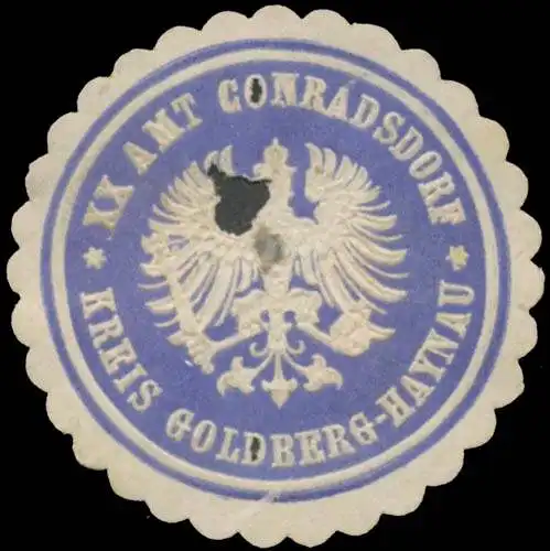 XX Amt Conradsdorf Kreis Goldberg-Haynau