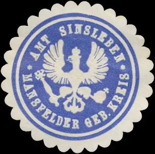 Amt Sinsleben Mansfelder Gebirgskreis