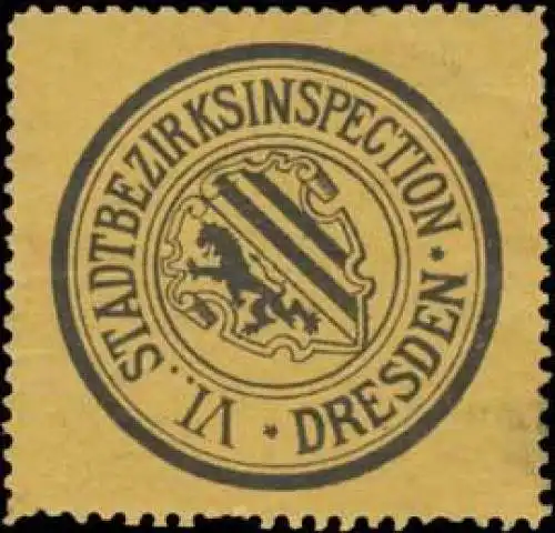 VI. Stadtbezirksinspection Dresden