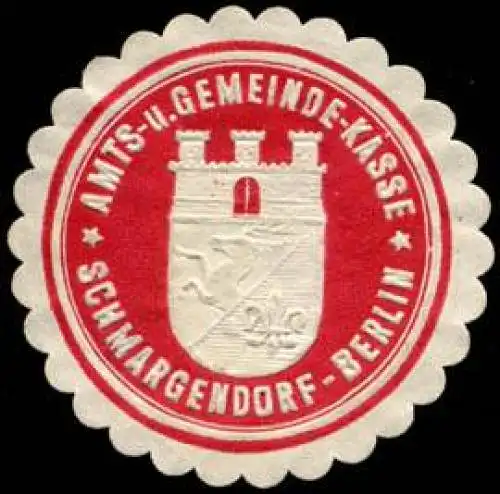 Amts - und Gemeinde - Kasse - Schmargendorf - Berlin