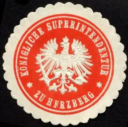 K. Superintendentur zu Herzberg