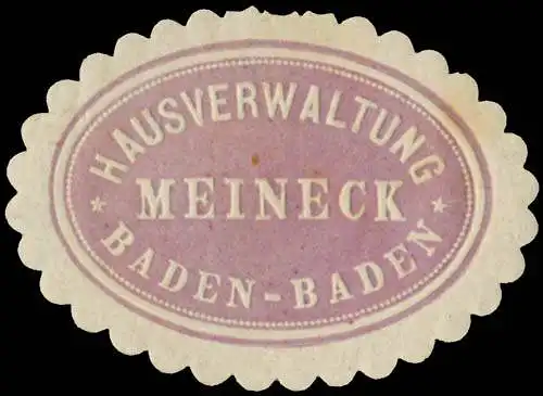 Hausverwaltung Meineck