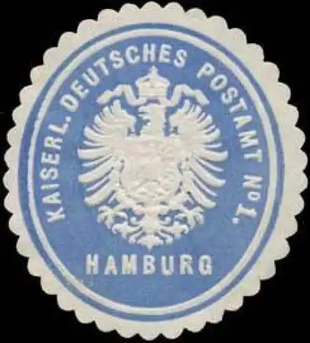 Kaiserl. Deutsches Postamt No. 1