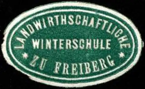 Landwirthschaftliche Winterschule zu Freiburg