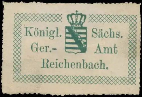 K.S. Ger. Amt Reichenbach