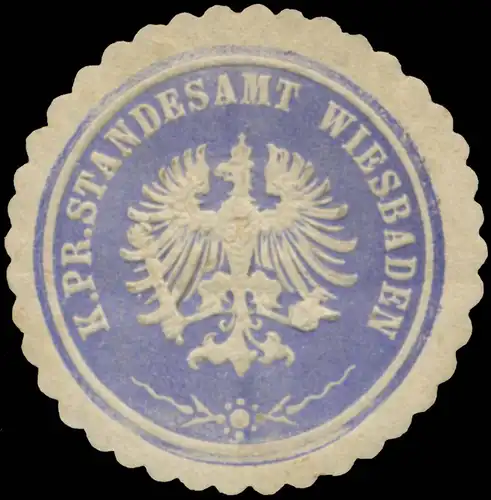 K.Pr. Standesamt Wiesbaden