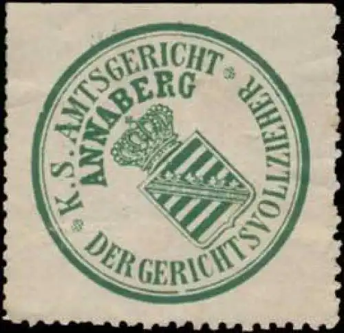 K.S. Amtsgericht Annaberg der Gerichtsvollzieher