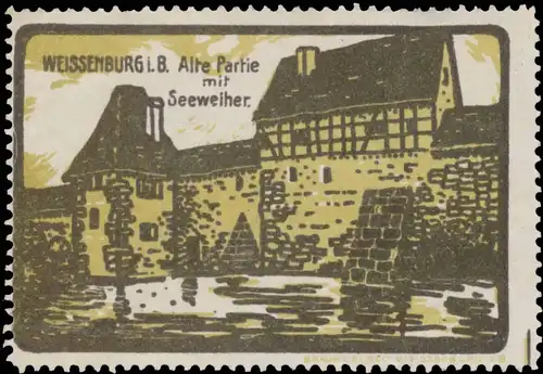 Alte Partie mit Seeweiher