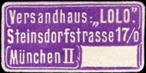 Versandhaus - Lolo - MÃ¼nchen