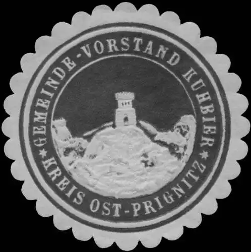 Gemeinde-Vorstand Kuhbier Kreis Ost-Prignitz