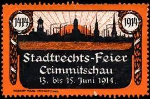 Stadtrechts - Feier Crimmitschau