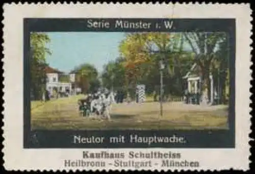 Neutor mit Hauptwache