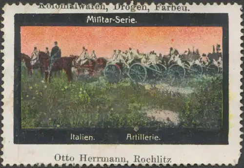Italien Artillerie