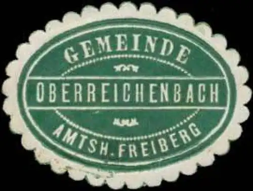 Gemeinde Oberreichenbach Amtsh. Freiberg