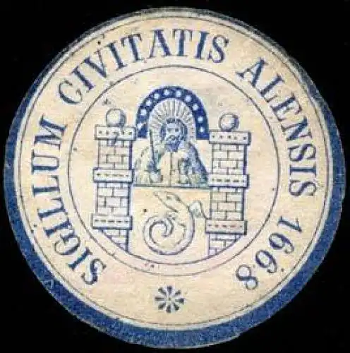 Sigillum Civitatis Alensis 1668