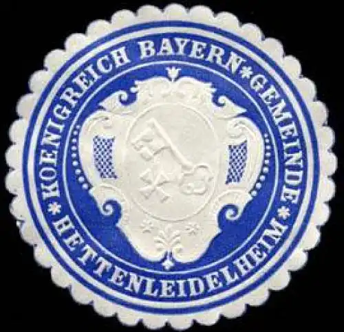Koenigreich Bayern - Gemeinde Hettenleidelheim