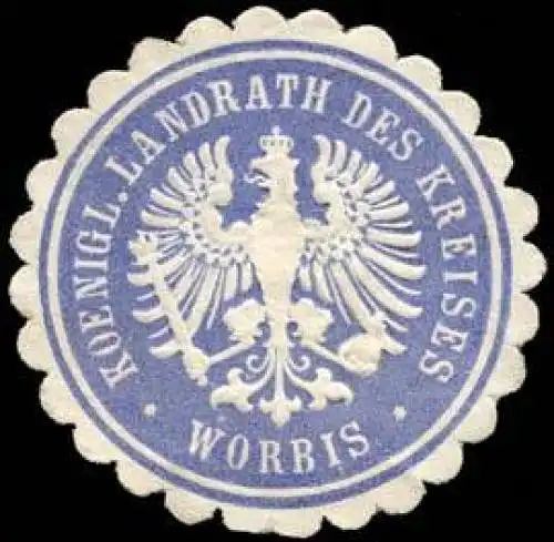 Koeniglicher Landrath des Kreises - Worbis