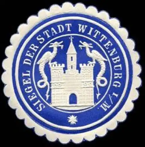 Siegel der Stadt Wittenburg in Mecklenburg