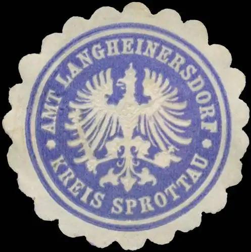 Amt Langheinersdorf Kreis Sprottau/Schlesien