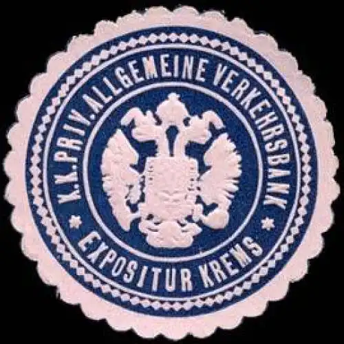 K.K. Priv. Allgemeine Verkehrsbank - Expositur Krems