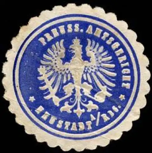 Preussisches Amtsgericht - Neustadt a. Rbg