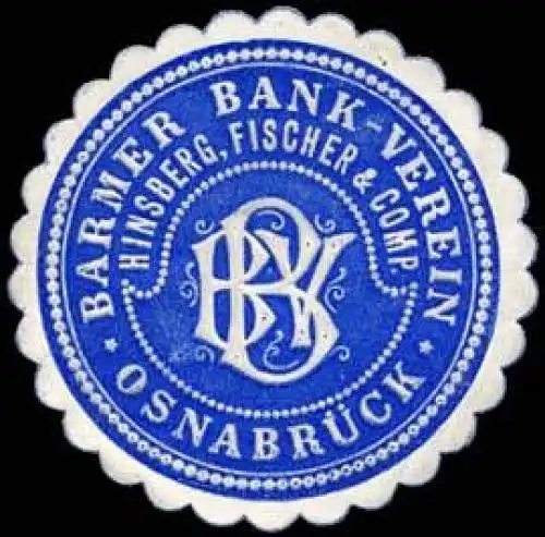 Barmer Bank Verein Hinsberg, Fischer & Copm. - OsnabrÃ¼ck
