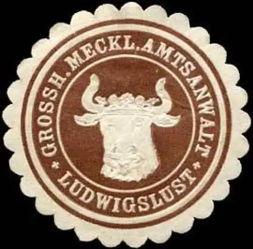 Grossherzoglich Mecklenburgische Amtsanwalt - Ludwigslust