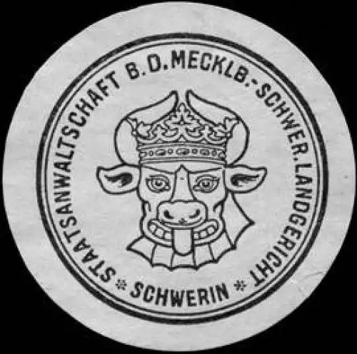 Staatsanwaltschaft bei dem Mecklenburgischen - Schweriner Landgericht - Schwerin