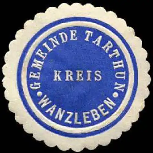 Gemeinde Tarthun - Kreis Wanzleben