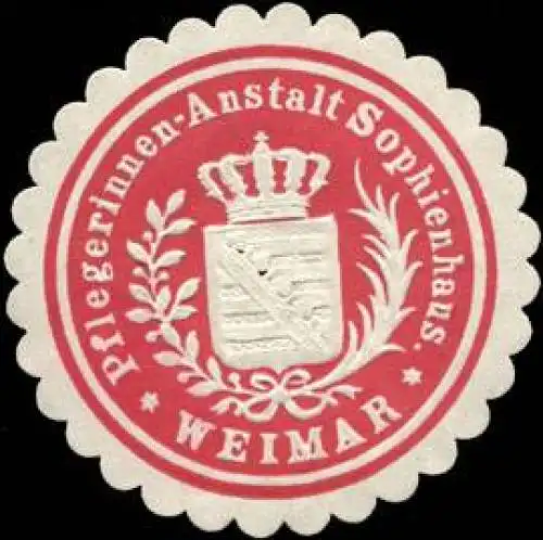 Pflegerinnen - Anstalt Sophienhaus - Weimar