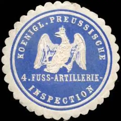 Koeniglich Preussische 4. Fuss - Arillerie - Inspection